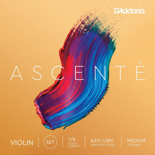 D'Addario Ascente Violin String Set 1/8