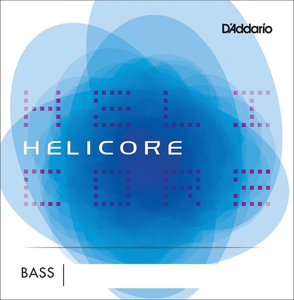 D'Addario Helicore Double Bass D String 1/2 Hybrid