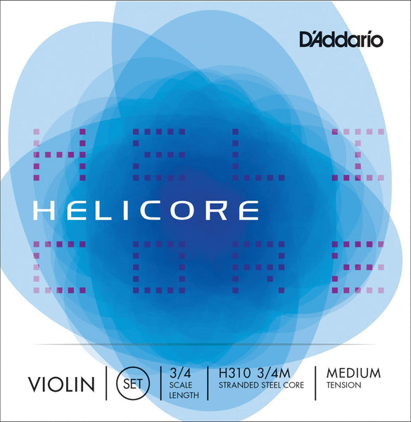 D'Addario Helicore Violin String Set 3/4