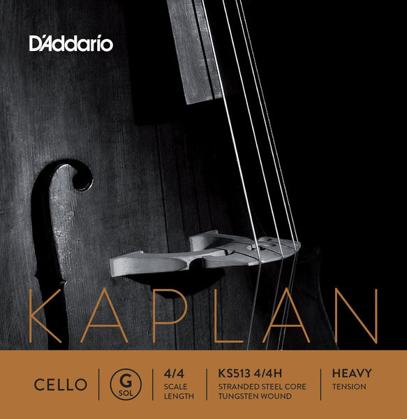 D'Addario Kaplan Cello G String 4/4 - Heavy