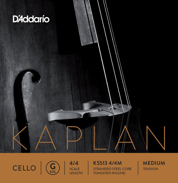 D'Addario Kaplan Cello G String 4/4 - Medium