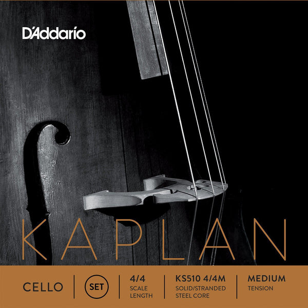 D'Addario Kaplan Cello String Set 4/4 - Medium
