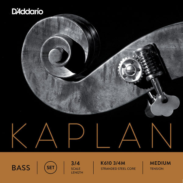 D'Addario Kaplan Double Bass String Set 3/4 (Medium)