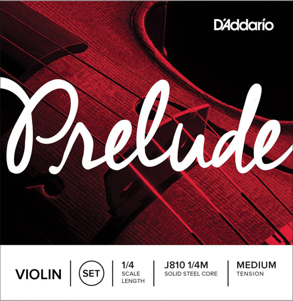 D'Addario Prelude Violin String Set 1/4
