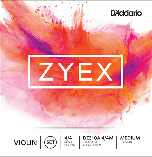 D'Addario Zyex Violin D String 4/4