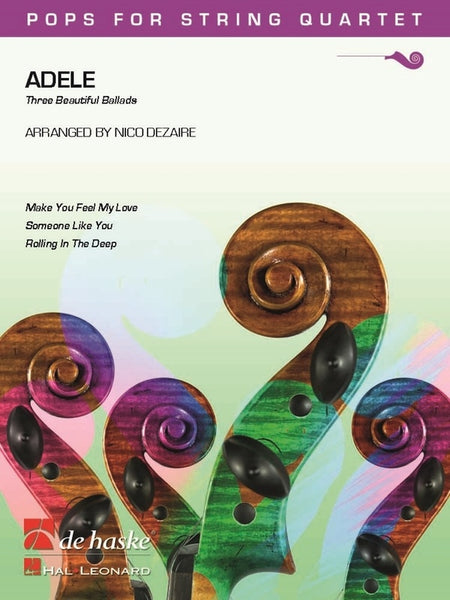 Pops for String Quartet: Adele Three Beautiful Ballads