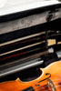 Leatherwood Bow Sheath - Italian Leather Cello Slate Grey