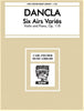 Dancla, Six Airs Varies Op. 118 for Violin and Piano (Fischer)