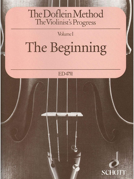 Doflein, Method for Violin Book 1 (Schott)