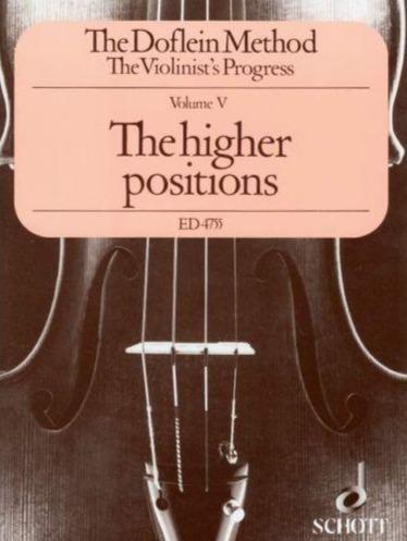 Doflein, Method for Violin Book 5 (Schott)