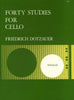 Dotzauer, 40 Studies for Cello (Stainer and Bell)