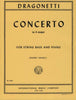 Dragonetti, Concerto in A for Double Bass and Piano (IMC)