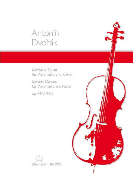 Dvorak, Slavonic Dances for Cello and Piano (Barenreiter)