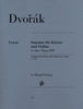 Dvorak, Sonatina in G Op. 100 for Violin and Piano (Henle)