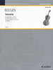 Eccles, Sonata in G Minor for Cello and Piano (Schott)