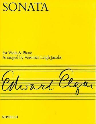 Elgar, Sonata Op. 82 for Viola and Piano (Novello)