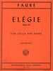 Faure, Elegie Op. 24 for Cello and Piano (IMC)