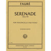 Faure, Serenade Op. 98 for Cello and Piano (IMC)