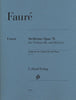 Faure, Sicilienne Op. 78 for Cello and Piano (Henle)