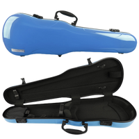 GEWA Air 1.7 Shaped Violin Case 4/4 Blue Gloss