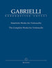 Gabrielli, Complete Works for Solo Cello (Barenreiter)