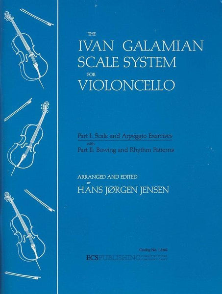 Galamian, Scale System for Cello (Galaxy Music)