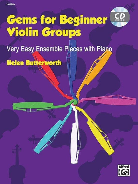 Gems for Beginner Violin Groups with CD
