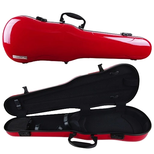 Gewa Air 1.7 Shaped Violin Case 4/4 Red Gloss