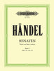 Handel, 6 Sonatas Book 1 for Violin and Piano (Peters)