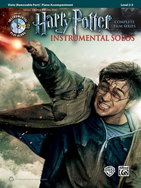 Harry Potter Instrumental Solos for Viola with CD (All Movies)