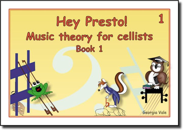 Hey Presto! Theory for Cellists Book 1