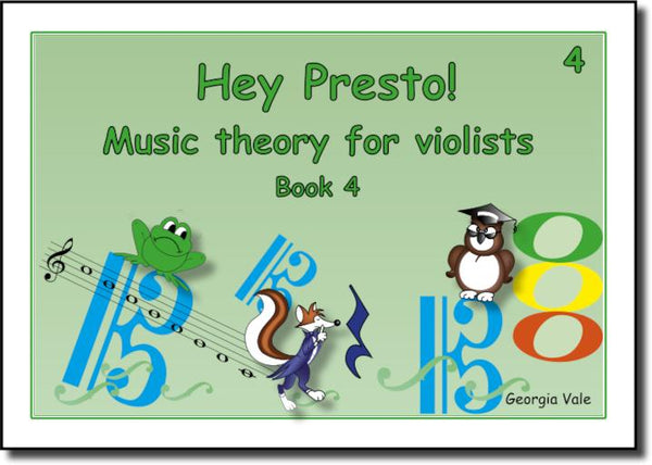 Hey Presto! Theory for Violists Book 4
