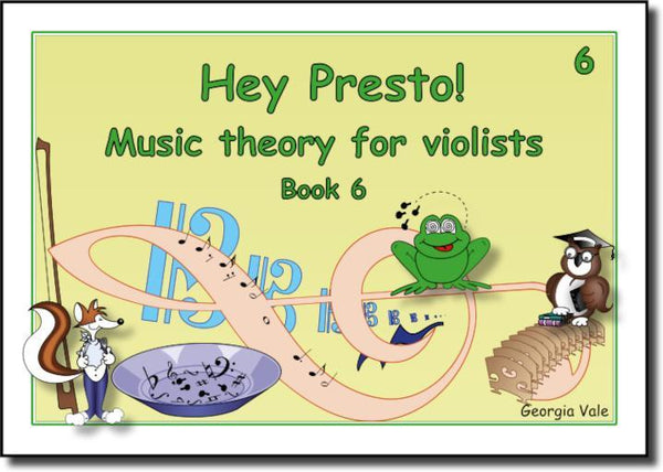 Hey Presto! Theory for Violists Book 6