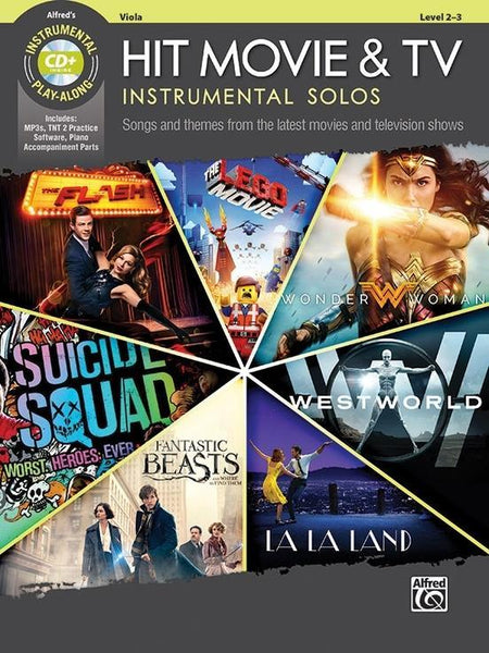 Hit Movie and TV Instrumental Solos for Viola with CD
