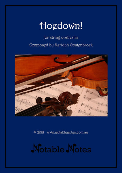 Hoedown (Neridah Oostenbroek) for String Orchestra