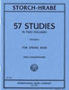 Hrabe, 57 Studies for Double Bass Book 1 (IMC)