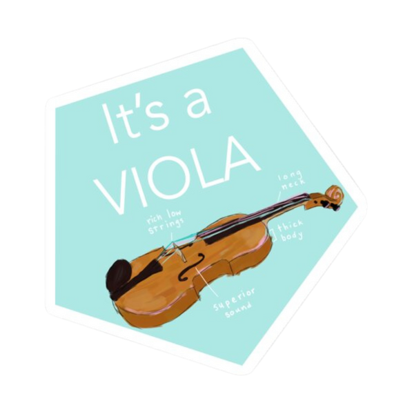 Sticker - It's a Viola