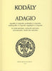 Kodaly, Adagio 1905 New Edition for Violin and Piano (EMB)