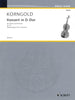 Korngold, Concerto in D Op. 35 for Violin and Piano (Schott)