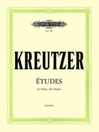 Kreutzer, 42 Studies for Violin (Peters)