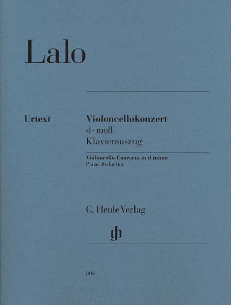 Lalo, Concerto in D Minor for Cello and Piano (Henle)