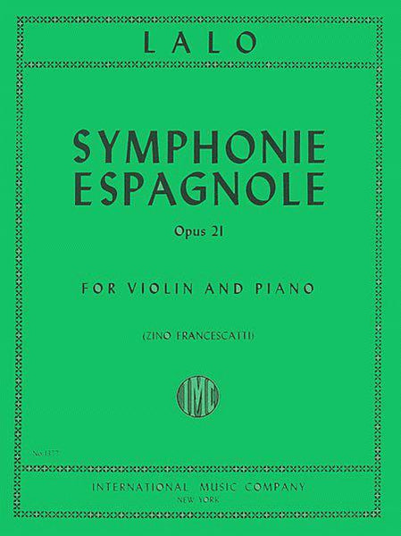 Lalo, Symponie Espagnole Op. 21 for Violin and Piano (IMC)