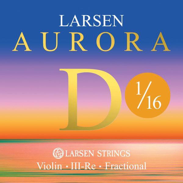 Larsen Aurora Violin D String 1/16 Medium