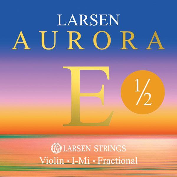 Larsen Aurora Violin E String 1/2 Medium Ball End