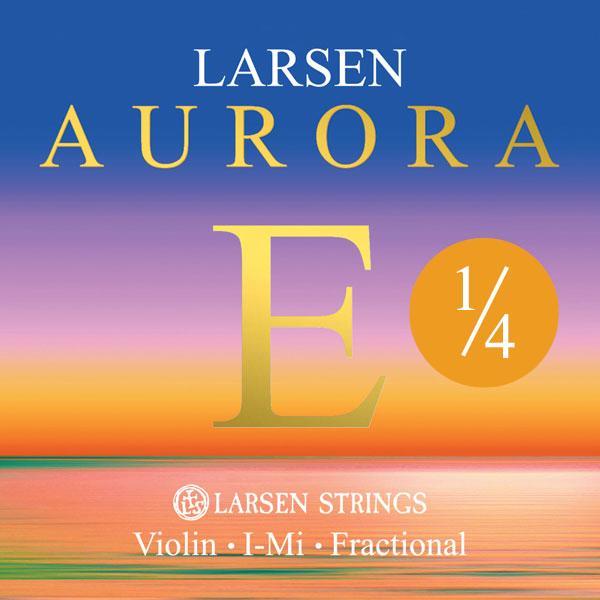 Larsen Aurora Violin E String 1/4 Medium Ball End