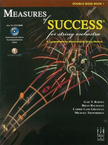 Measures of Success Book 1 with DVD Double Bass