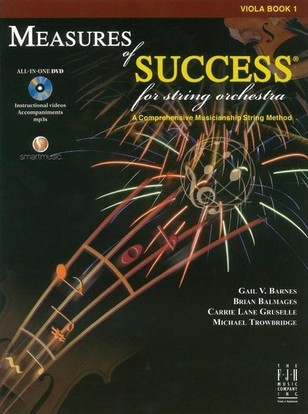 Measures of Success Book 1 with DVD Viola
