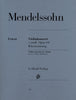 Mendelssohn, Concerto in E Minor Op. 64 for Violin and Piano (Henle)