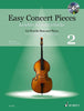 Mohrs, Easy Concert Pieces for Double Bass and Piano Book 2 (Schott)