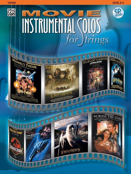 Movie Instrumental Solos for Violin with CD